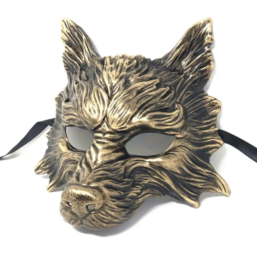Wolf Steampunk Style Halloween Costume Mask Masquerade Party Ball Masks